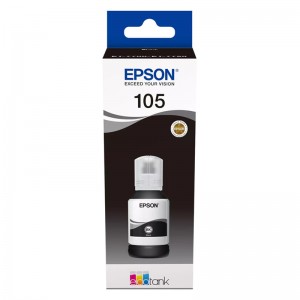 Tinteiro Epson Original 105 EcoTank Black Ink Bottle